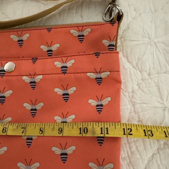 FOSSIL Bumble Bee Crossbody Messenger Shoulder Bag - Picture 4 of 10